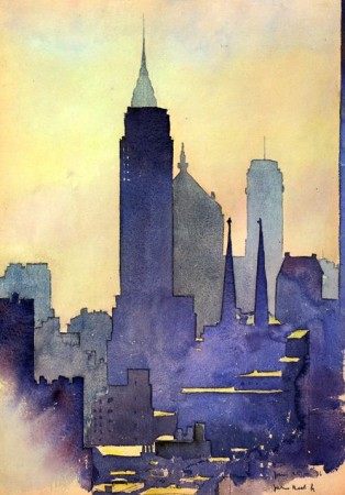 Summit Artspace Watercolor Cityscapes Class
