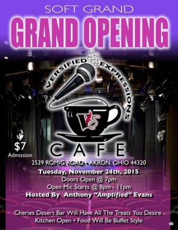Soft Grand Opening of Versified Expressions