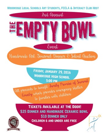 2nd Annual Empty Bowl Event to benefit Family Promise of Summit County