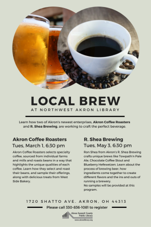 Local Brew at Northwest Akron Branch Library