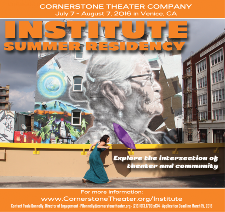 Cornerstone Theater Company Institute Summer Residency
