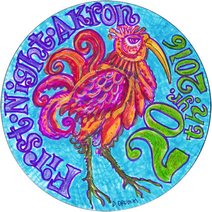 Gallery 3 - Request for proposal: First Night Akron 2017 button and poster art