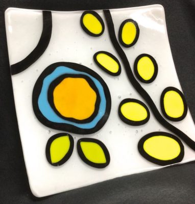 Fused Glass Classes with Marianne Hite (Make a Small Plate 8"x8")