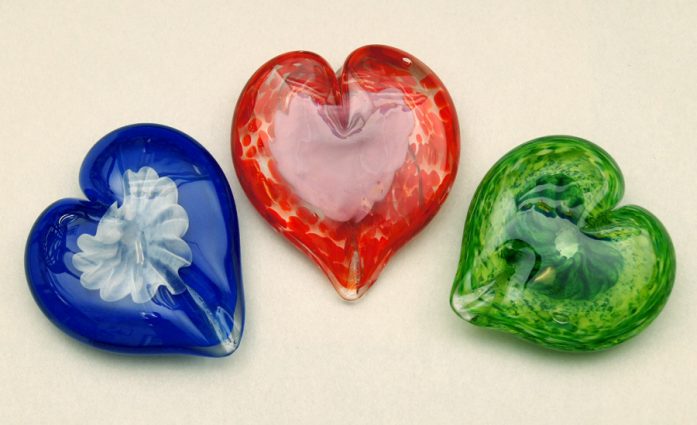 Gallery 3 - Heart Paperweight Glass Workshop