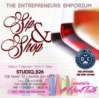 The Entrepreneurs Emporium Sip and Shop (#GirlTalk)