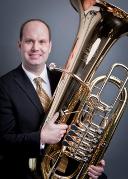 Gallery 2 - UA Faculty trombonist James Albrecht and faculty tubist Christopher Blaha