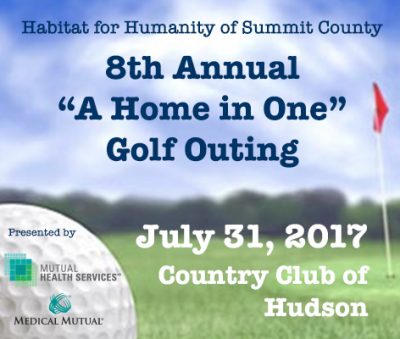 8th Annual "A Home in One" Golf Outing