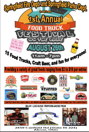 Gallery 1 - Springfield Fire & Parks Food Truck Festival on The Lake!
