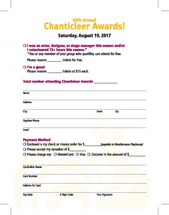 Gallery 3 - The 2017 Chanticleer Awards