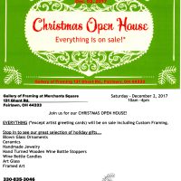 Gallery 5 - Christmas Open House
