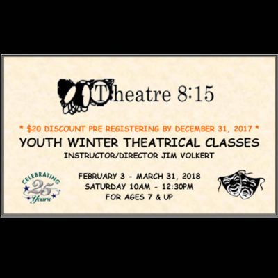 Youth Theatre Classes at Theatre 8:15