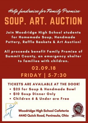 Gallery 1 - WHS Empty Bowl Event to Benefit Family Promise of Summit County