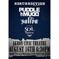 Gallery 1 - Resurrection Tour featuring Puddle of Mudd and Saliva with special guests Soil, Tantric, and Shallow Side