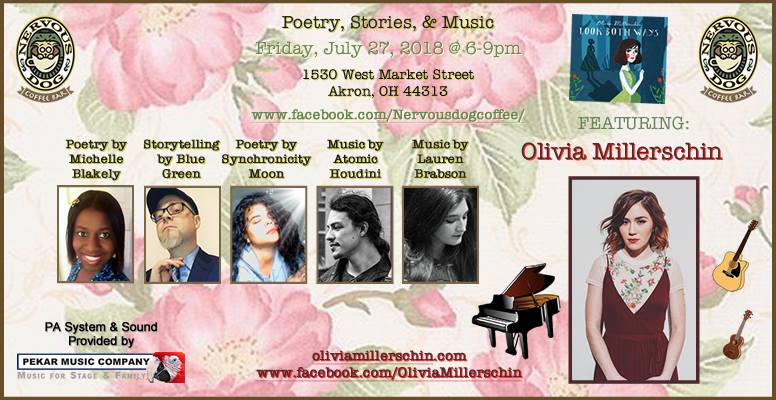 Gallery 1 - Poetry, Stories, & Music - Featuring Olivia Millerschin
