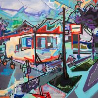Gallery 2 - Neighborhoods at their colorful best through the eyes of Lizzi Aronhalt
