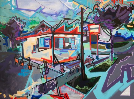 Gallery 2 - Neighborhoods at their colorful best through the eyes of Lizzi Aronhalt