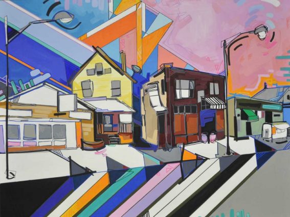Gallery 3 - Neighborhoods at their colorful best through the eyes of Lizzi Aronhalt