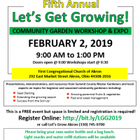 Gallery 1 - Fifth Annual Let's Get Growing! Community Garden Workshop & Expo