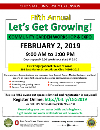Gallery 1 - Fifth Annual Let's Get Growing! Community Garden Workshop & Expo
