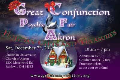 Great Conjunction Holiday Gifts & Treasures Psychic Fair