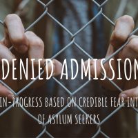 Denied Admission: A Staged Reading