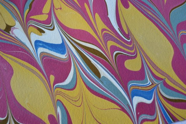 Gallery 2 - Claire Marks - Jubilee: Marbled Papers