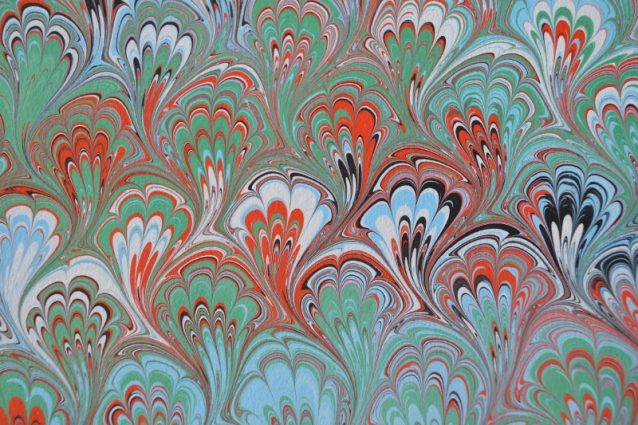 Gallery 4 - Claire Marks - Jubilee: Marbled Papers