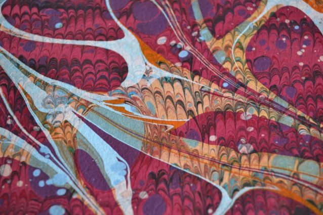 Gallery 6 - Claire Marks - Jubilee: Marbled Papers