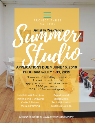 Gallery 5 - Call to Artist for Summer Studios Residency Program