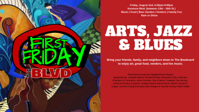 Kenmore First Friday August Edition: Arts, Jazz and Blues