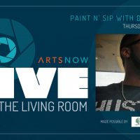 Live From the Living Room: Paint n' Sip with Dray Evans