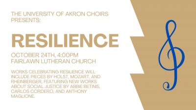 “Resilience” - UA Choral Concert
