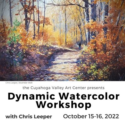 WORKSHOP: Dynamic Watercolor Landscapes w/ Chris Leeper