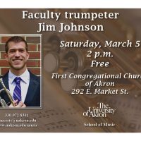 Faculty trumpeter Jim Johnson