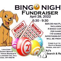 Bingo Night Fundraiser Spring 2022