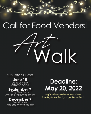 Call for ArtWalk Food Vendors