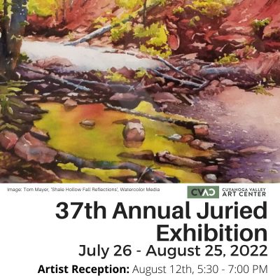 ARTISTS RECEPTION: 37th Annual Juried Exhibition