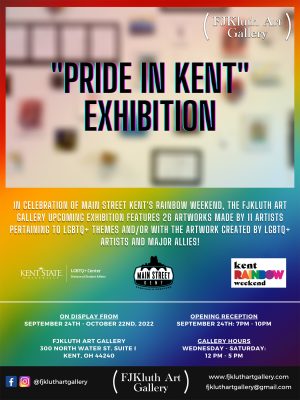 Pride in Kent Exhibition Opening Reception