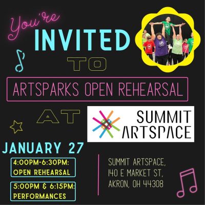 ArtSparks Open Rehearsal at Summit Artspace