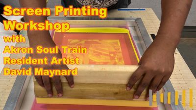 Screen Printing Workshop with David Maynard