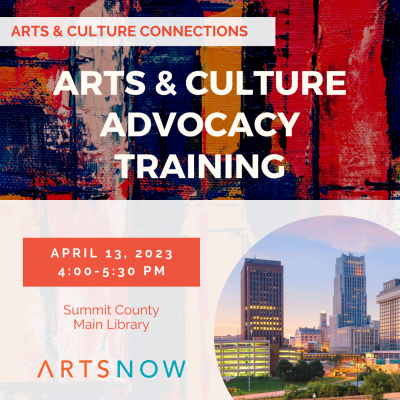 Arts & Culture Advocacy Training