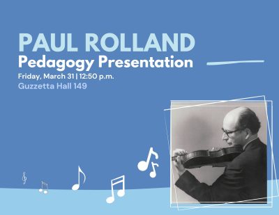 Paul Rolland Pedagogy Presentation