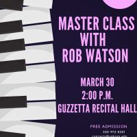 Rob Watson Masterclass