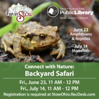 Connect with Nature: Backyard Safari