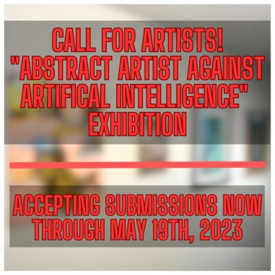 Abstract Artists Against Artificial Intelligence Call for Artists