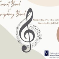 The University of Akron School of Music Concert Band and Symphony Band Concert