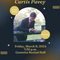 Curtis Pavey Masterclass and Concert