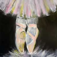 Sip & Paint at Danny Boy's Tallmadge: Ballet Slippers
