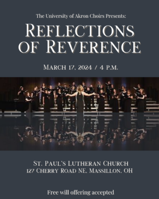 UA Choral Concert - Reflections of Reverence