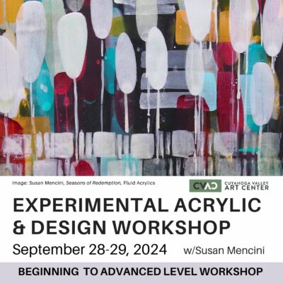 Experimental Acrylic & Design Workshop with Susan Mencini